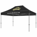 Commercial Steel CL 10x15 Custom Canopy Kit (Full Color Thermal Print, 2 Locations)